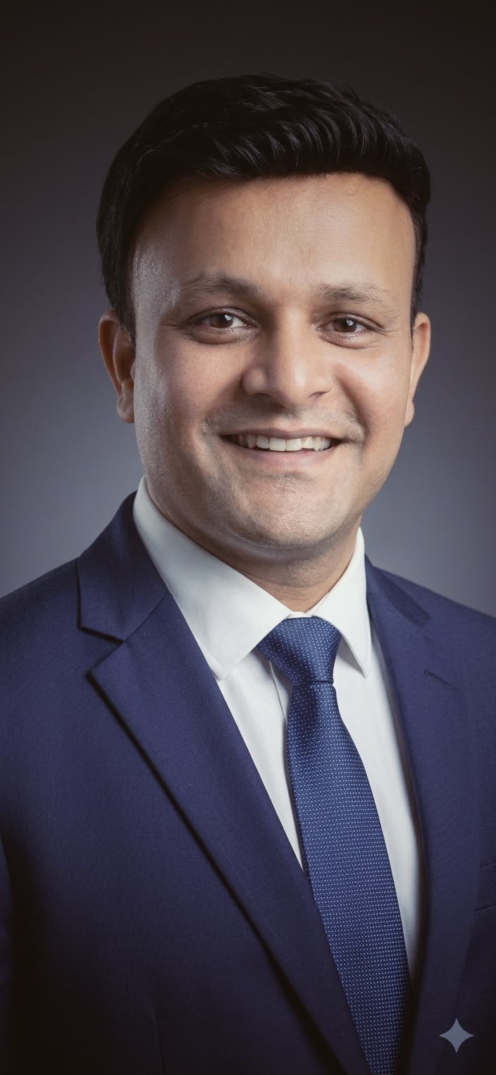 Portrait of Kishor Kundan